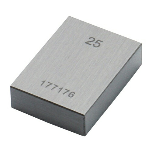 SK 鋼ブロックゲージ 0級相当品 25.00mm [GB0-2500] GB02500 販売単位：1 送料無料