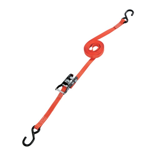 TRUSCO トラスコ中山 ベルト荷締機ワイドハンドル 25mm幅 254kg Sフックタイプ JIS規格品 [GV25HA-250S] GV25HA250S 販売単位：1 送料無料