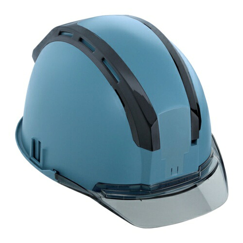 タジマ ヘルメット セフメット(セフ取付溝付ヘルメット) アースブルー スモーク [HSEACSB] HSEACSB 販売単位：1 送料無料