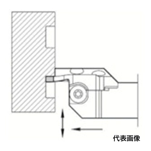 京セラ 端面溝入れブレード KGDF [KGDFL-220-4B-C] 販売単位：1 送料無料
