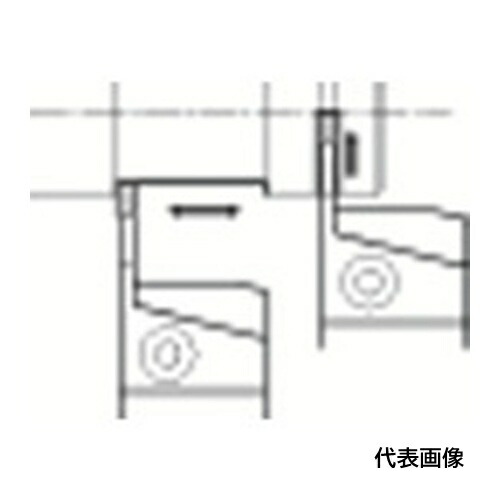 京セラ 深溝入れ加工用ホルダ KGM-T [KGMR2525M-6T30] 販売単位：1 送料無料 14,266円