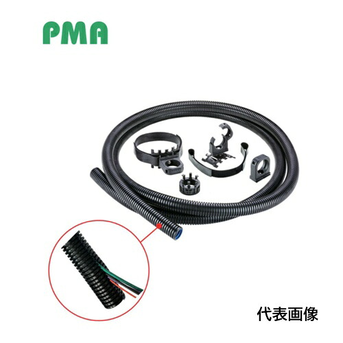 PMA 協働ロボット用ケーブル保護キット CobotKit コボキット スリット付き NW17サイズ [KIT-CCH-17L] KITCCH17L 販売単位：1 送料無料