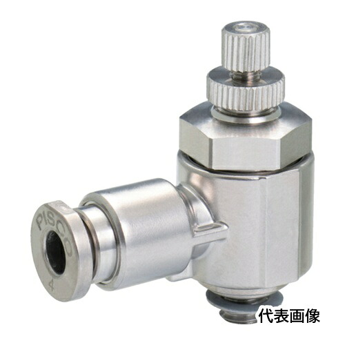 PISCO スピードコントローラSUS316 [SSJSC4-M5A] SSJSC4M5A 販売単位：1 送料無料