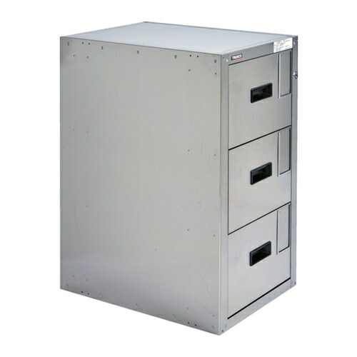 TRUSCO トラスコ中山 耐震薬品庫 455X600XH800 3段引出型 [SY-3N] SY3N 販売単位：1 送料無料