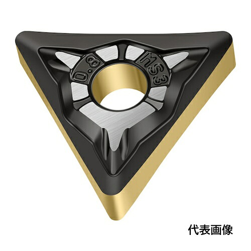 Walter 旋削加工用チップ 三角形ネガタイプ WSM01 [TNMG160408-MS3 WSM01] TNMG160408MS3 10セット 送料無料