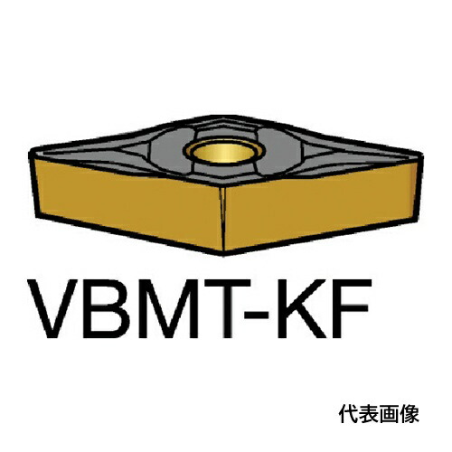 SANDVIK コロターン107 旋削用ポジチップ(120) 3005 [VBMT 16 04 08-KF 3005] 10セット 送料無料 17,743円