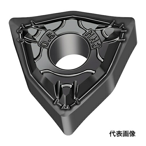 Walter 旋削加工用チップ 80&deg;トリゴンネガタイプ WNN10 [WNGG080408M-MN3 WNN10] WNGG080408MMN3 10セット 送料無料｜ルーペスタジオ