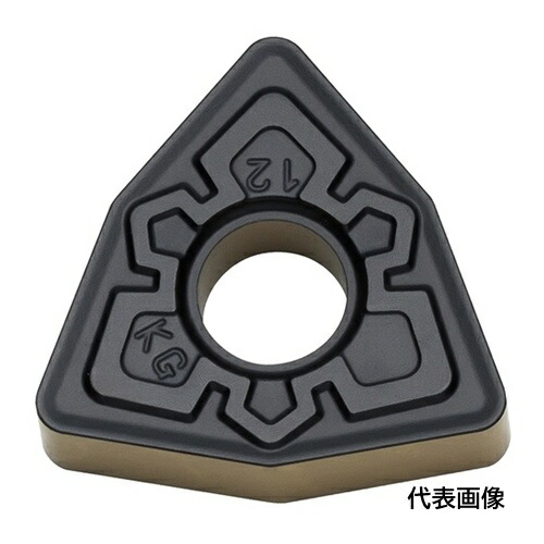 京セラ 旋削加工用チップ CVDコーティング CA410K [WNMG080408KG CA410K] WNMG080408KG 10セット 送料無料｜ルーペスタジオ
