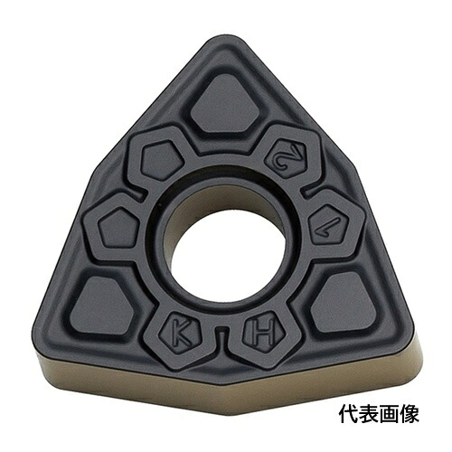 京セラ 旋削加工用チップ CVDコーティング CA415K [WNMG080412KH CA415K] WNMG080412KH 10セット 送料無料｜ルーペスタジオ
