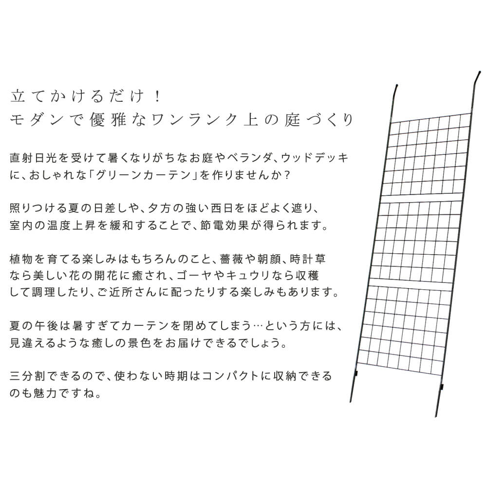 レビューで送料無料 楽天市場 フェンス アイアン製 グリーンカーテン ベランダ ガーデニング 枠 柵 仕切り 目隠し 境目 送料無料 アンココン Uncocon 即納特典付き Lexusoman Com