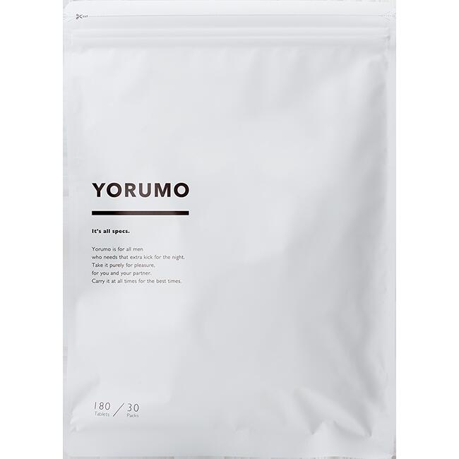 【 意気込み引きあげる サプリ 】  yorumo   ヨルモ   180粒(6粒×30包)  30日分