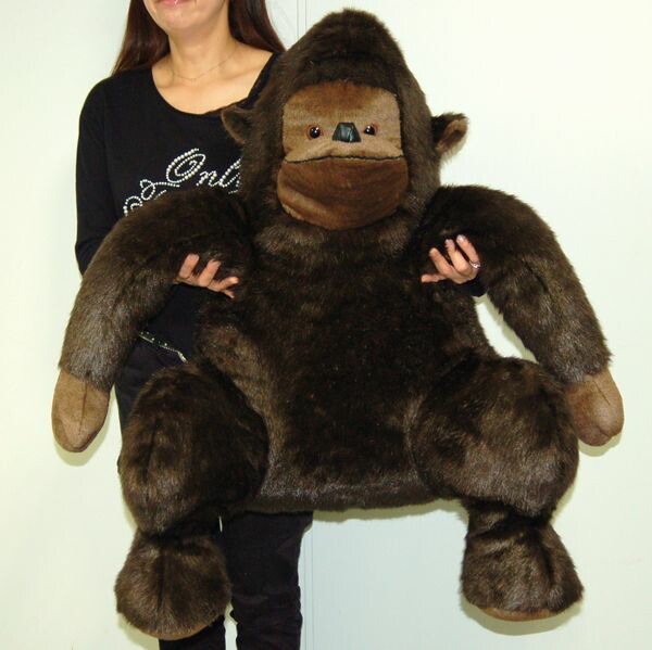 楽天市場】ゴリラ 2L サイズ:座高43cm シルバーバック ふわふわ