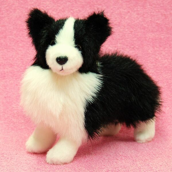 ヴィンテージ シュタイフ コリー 犬 Collie Steiff】ジェイシー ボーダー コリー 犬 ぬいぐるみ 28cm