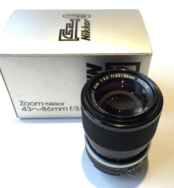 【中古】Nikon ニコン Ai NIKKOR 43-86mm F3.5当店保証30日間 人気モデル 高画質 売れ筋｜京都LaVIE店