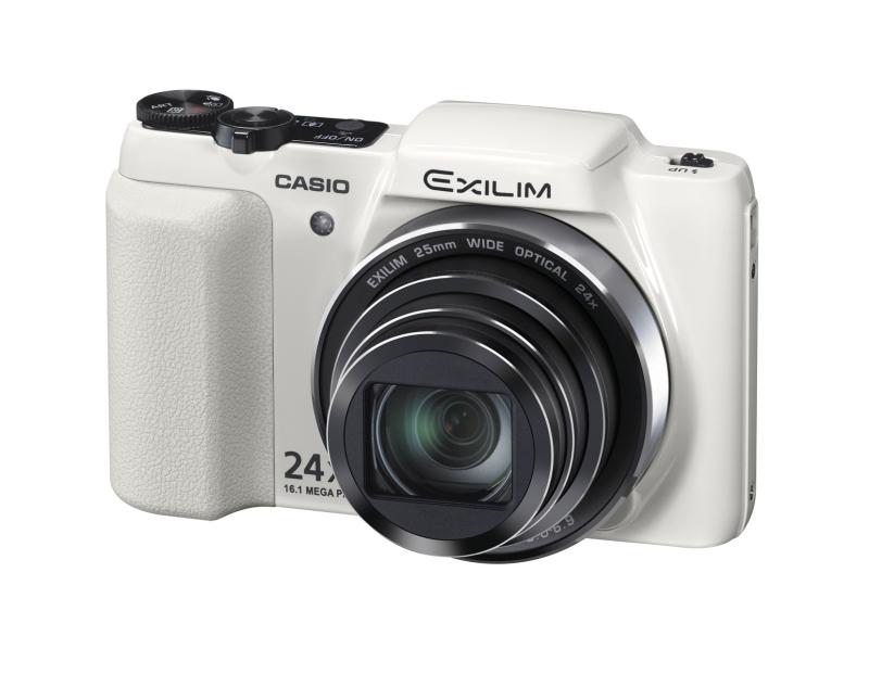 【中古】CASIO デジタル写真機 EXILIM 1610万絵素 光学望遠レンズ24倍 EX-H60WE