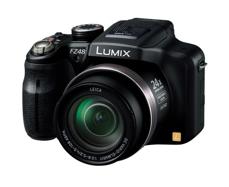 【中古】パナソニック デジタル写真機 ルミックス FZ48 黒いこと DMC-FZ48-K