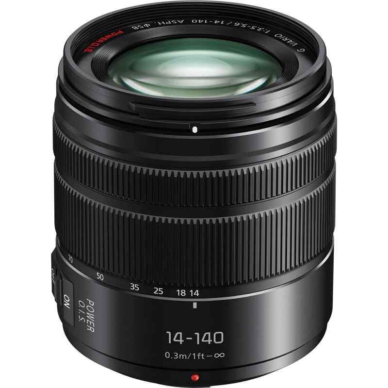 【中古】パナソニック(Panasonic) 高倍率望遠レンズ マイクロフォーサーズ用 ルミックス G VARIO/14-140粍/F3.5-5.6IIASPH./POWER O.I.S. 黒いこと H-FSA14140
