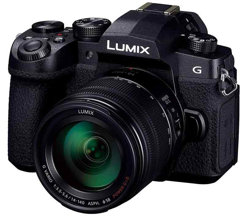 【中古】パナソニック 鏡鑑受け答え一眼写真機 ルミックス G99H 高倍率望遠レンズ一揃いの道具 2030万絵素 黒いこと DC-G99H-K