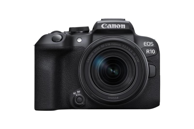 【中古】Canon ミラーレス一眼カメラ EOS R10 レンズキット(RF-S18-150)ブラック/APS-C/EOSR10-18150ISSTMLK｜京都LaVIE店