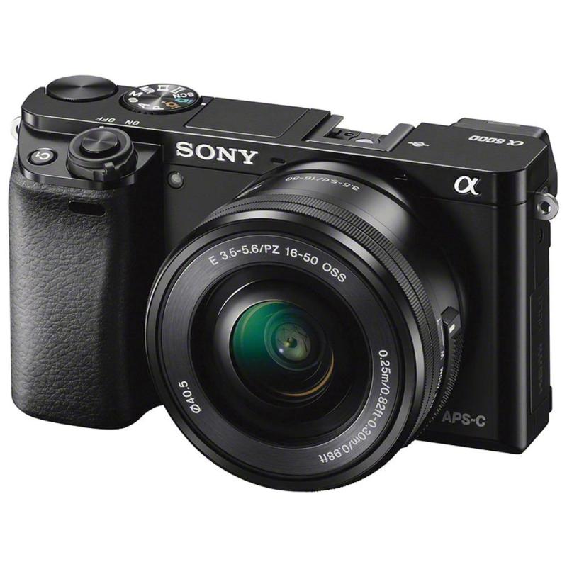 【中古】SONY ミラーレス一眼 α6000 パワーズームレンズキット E PZ 16-50mm F3.5-5.6 OSS ブラック ILCE-6000L B当店保証30日間 人気モデル 高画質 売れ筋 42,000円