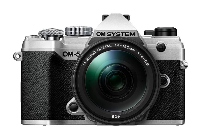 【中古】OM SYSTEM OM-5 14-150粍 II水晶体一揃いの道具 しろがね色当店引き請ける30昼日なか 一般受け真似形 高画質 売れ筋