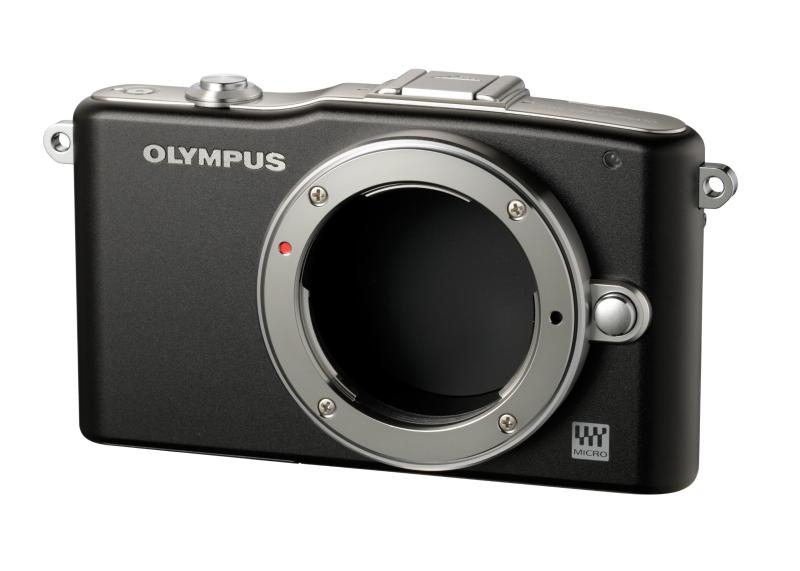 【中古】OLYMPUS 鏡鑑受け答え一眼 PEN mini E-PM1 上半身 黒いこと E-PM1 BODY BLK