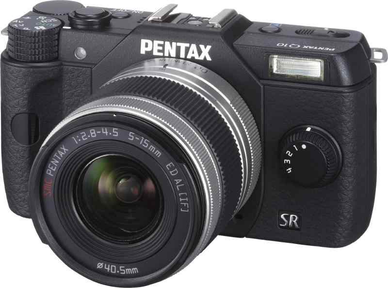 【中古】PENTAX デジタルミラーレス一眼 Q10 ズームレンズキット [標準ズーム 02 STANDARD ZOOM] ブラック Q10 LENSKIT BLACK 12129