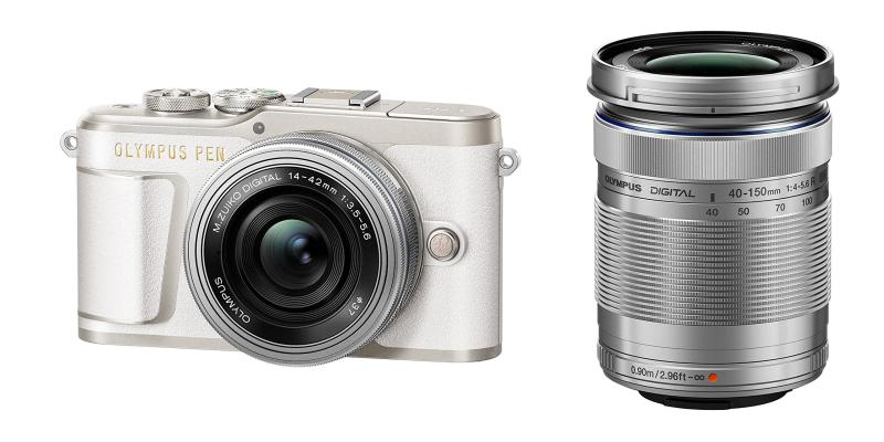 【中古】OLYMPUS ミラーレス一眼 PEN E-PL9 ダブルズームキット ホワイト|京都LaVIE店