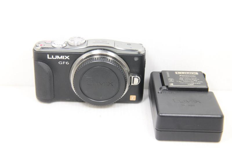 【中古】パナソニック ルミックス ミラーレス一眼カメラ ルミックス GF6 ボディ ブラック DMC-GF6-K当店保証30日間 人気モデル 高画質 売れ筋 19,170円