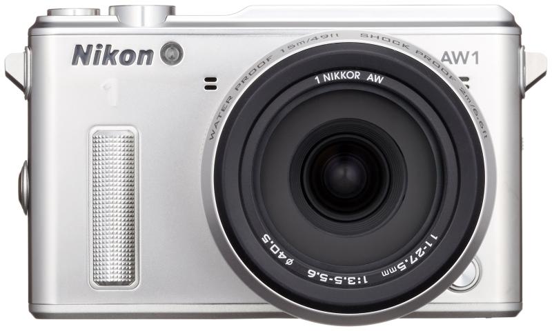 【中古】Nikon ミラーレス一眼カメラ Nikon1 AW1 防水ズームレンズキット シルバー N1AW1LKSL当店保証30日間 人気モデル 高画質 売れ筋