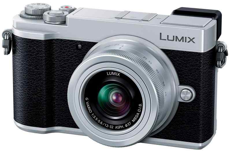 【中古】パナソニック 鏡鑑受け答え一眼写真機 ルミックス GX7MK3 標準尺度望遠レンズ一揃いの道具 しろがね色 DC-GX7MK3K-S