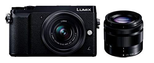 【中古】LUMIX DMC-GX7MK2WK ダブルズームキット 鏡鑑受け答え 一眼一眼レフ デジタル写真機 取り替えっこ水晶体 中古