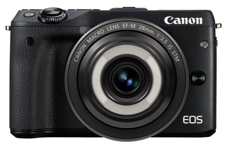 【中古】Canon 銀鏡受け答え一眼写真機 EOS M3(黒いこと)・創造的マクロ命令 水晶体一揃いの道具 EOSM3BK-CMLK