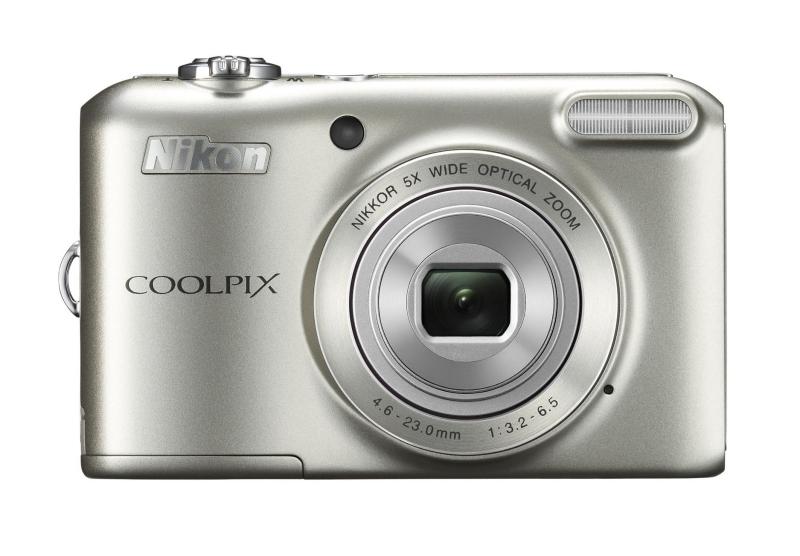 【中古】Nikon デジタル写真機 COOLPIX L28 効果のある絵素数2005万絵素 単3蓄電池相応う しろがね色 L28SL