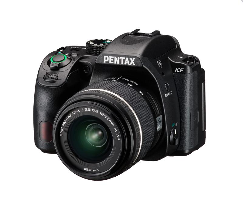 【中古】リコー PENTAX KF 18-55WR 水晶体一揃いの道具 黒いこと APS-Cデジタル一眼二眼レフ写真機 【可視性率100%光学ファインダ】【超高感じやすさ・高解像 2424万絵素】【4.5段上半身内手ぶれ手を加える規則体系】【目覚ましいISO感じやすさ102400当店引き受ける30