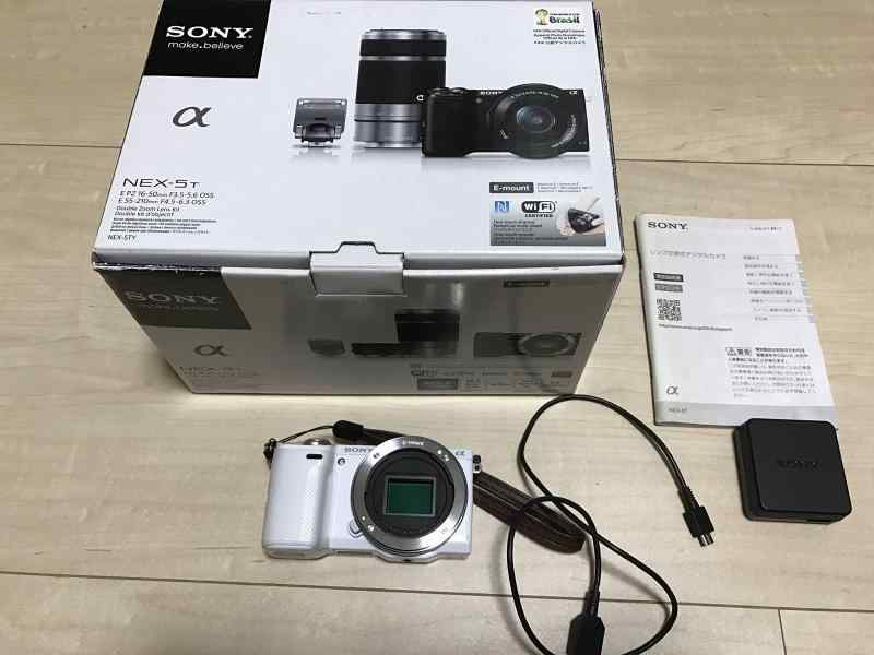 【中古】SONY ソニー デジタル一眼カメラ「NEX-5T」ボディ NEX-5T NEX-5T-B当店保証30日間 人気モデル 高画質 売れ筋 27,300円