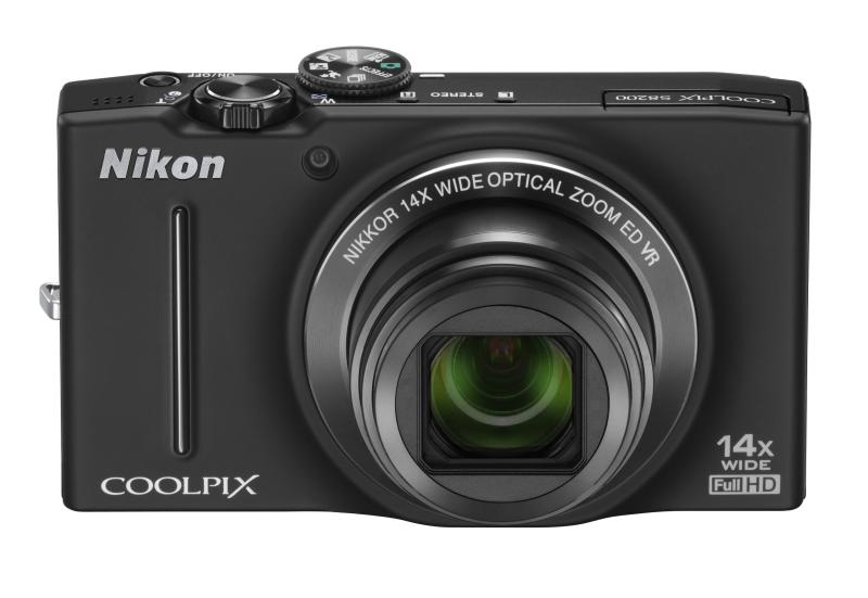 【中古】Nikon デジタル写真機 COOLPIX (クールピクス) S8200 ノーブルブラック S8200BK