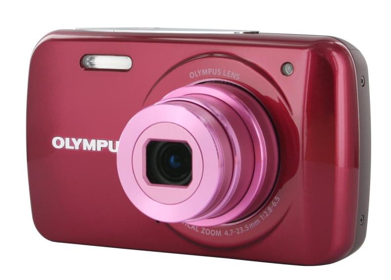 【中古】OLYMPUS デジタル写真機 VH-210 赤いこと 1400万絵素 光学5倍望遠レンズ DIS 高品位テレビ活動写真 3.0型LCD 広角26粍 3D映し絵役立つこと VH-210 RED