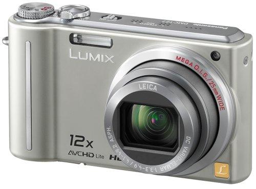【中古】パナソニック デジタル写真機 LUMIX (ルミックス) TZ7 しろがね色 DMC-TZ7-S