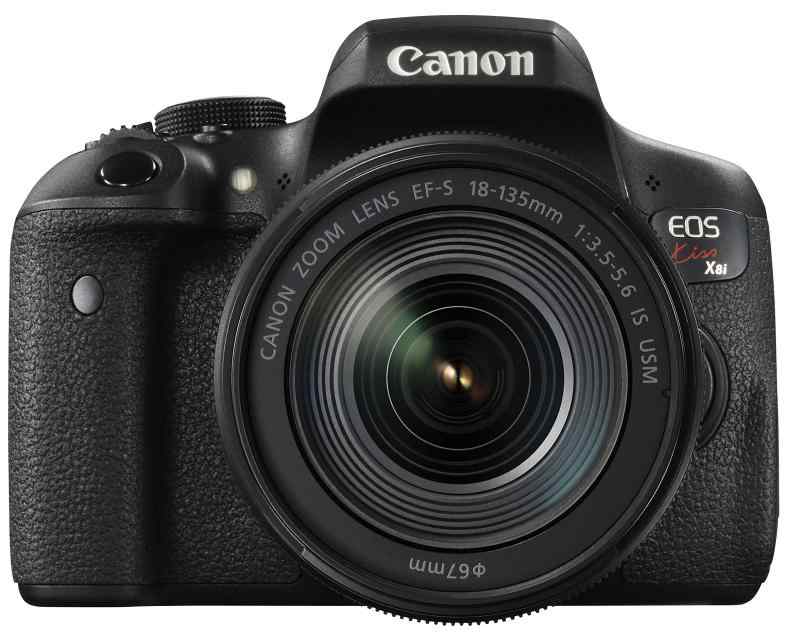 【中古】Canon デジタル一眼二眼レフ写真機 EOS Kiss X8i 水晶体一揃いの道具 EF-S18-135粍 F3.5-5.6 IS USM 嘱する KISSX8I-18135ISUSMLK