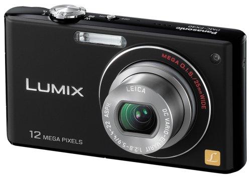 【中古】パナソニック デジタル写真機 LUMIX (ルミックス) FX40 エクストラブラック DMC-FX40-K当店引き受ける30昼日なか 一般受け青写真 高画質 売れ筋