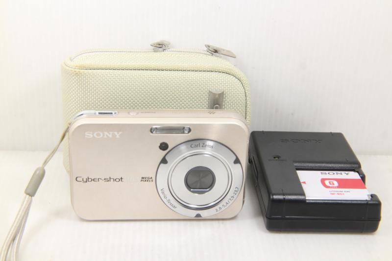 【中古】SONY デジタルスチルカメラ Cyber-Shot(サイバーショット) N2 1010万画素 ゴールド DSC-N2｜京都LaVIE店