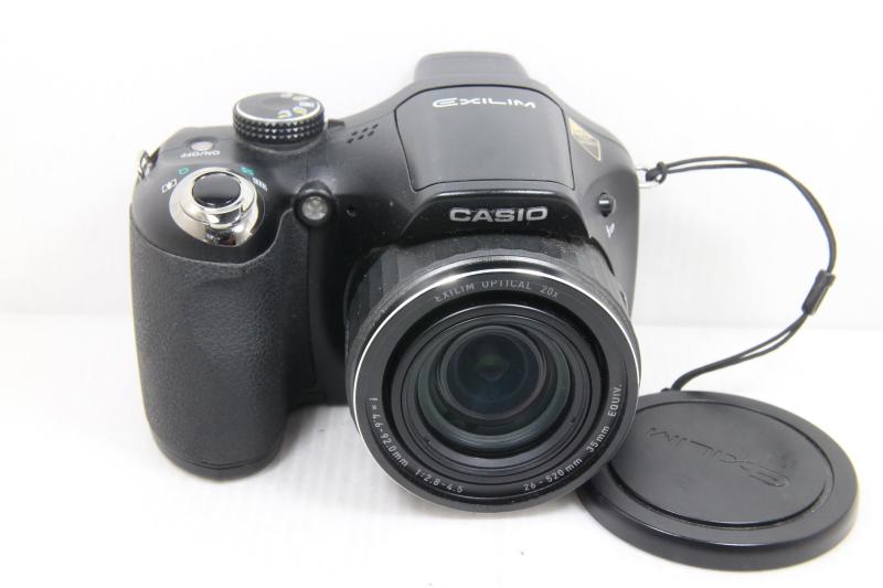 【中古】CASIO デジタルカメラ HIGH SPEED EXILIM EX-FH20 900万画素 光学20倍ズーム 超高速連写 EX-FH20BK当店保証30日間 人気モデル 高画質 売れ筋|京都LaVIE店