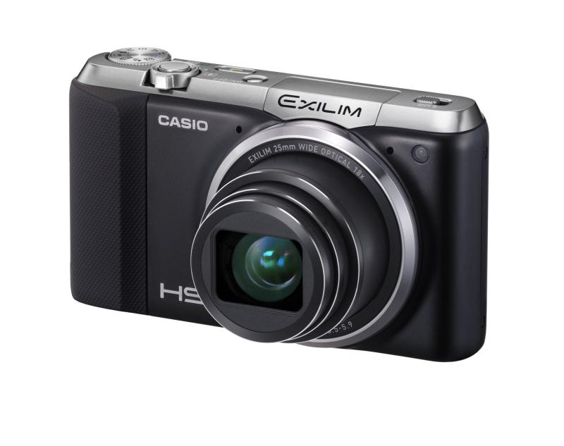 【中古】CASIO デジタル写真機 EXILIM 1610万絵素 18倍 黒いこと EX-ZR700BK