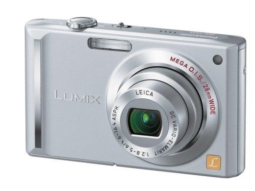 【中古】パナソニック デジタルカメラ LUMIX (ルミックス) プレシャスシルバー DMC-FX55-S｜京都LaVIE店