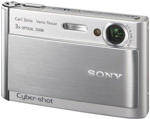【中古】SONY デジタル写真機 サイバーショット T70 しろがね色 DSC-T70-S当店引き受ける30昼日なか 一般受け模範例 高画質 売れ筋