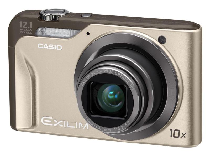 【中古】CASIO デジタル写真機 EXILIM EX-H10 ゴールド EX-H10GD