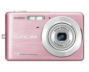 【中古】CASIO デジタル写真機 EXILIM (エクシリム) ZOOM サクラ色 EX-Z77PK当店引き受ける30昼日なか 一般受け青写真 高画質 売れ筋