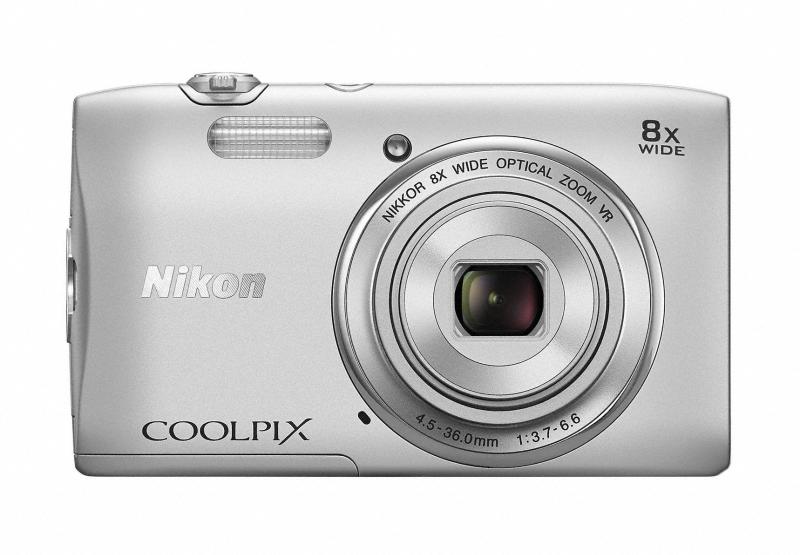 【中古】Nikon デジタル写真機 COOLPIX S3600 8倍望遠レンズ 2005万絵素 水晶しろがね色 S3600SL当店引き受ける30昼日なか 一般受け青写真 高画質 売れ筋