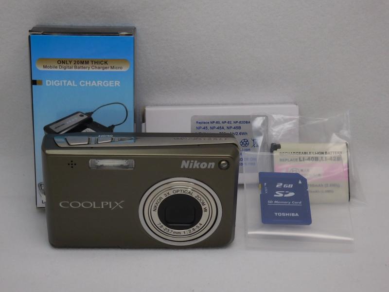 【中古】Nikon デジタル写真機 COOLPIX (クールピクス) S700 アーバンブラック COOLPIXS700